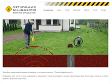 Tablet Screenshot of kanalizacja24.pl